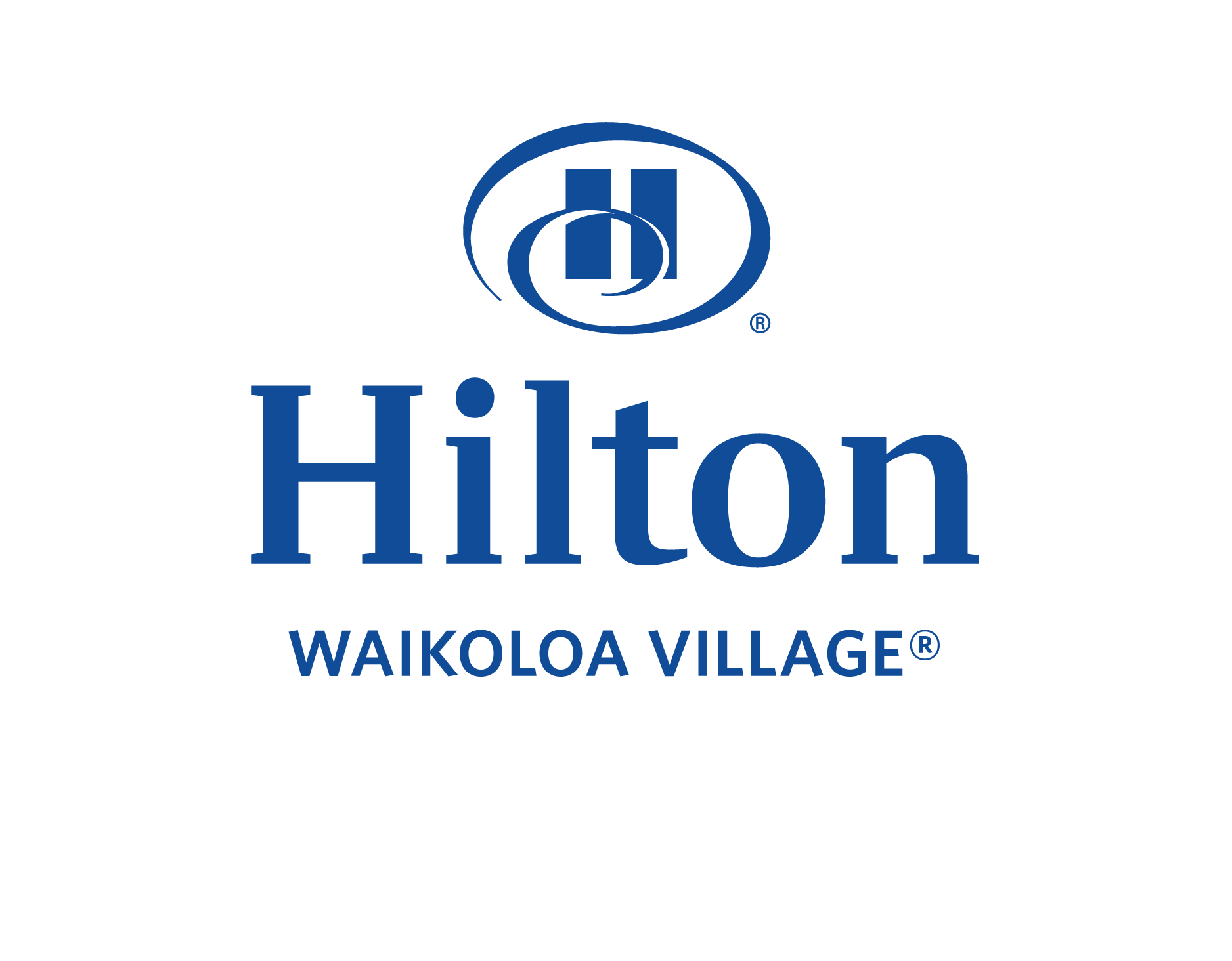 2018 Hilton Waikoloa Village Logo - Dark Blue